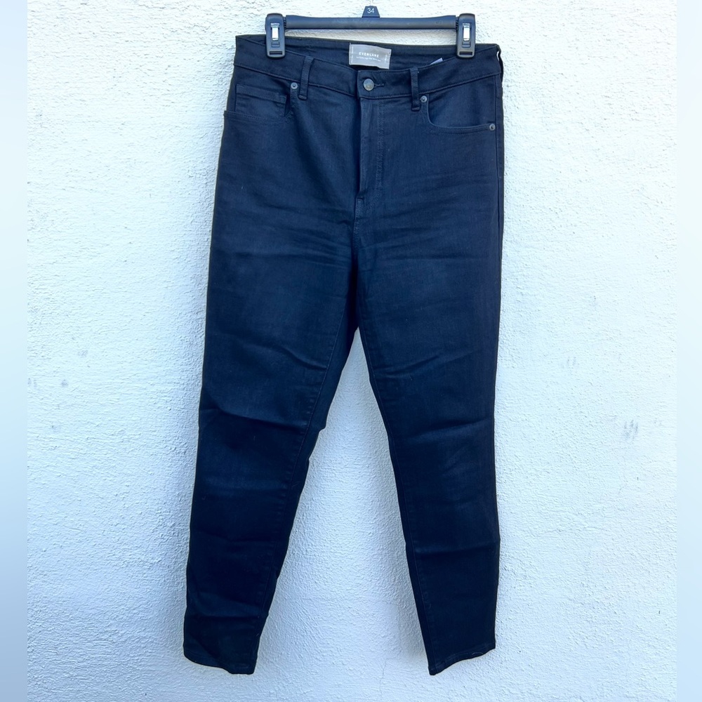 Everlane curvy high rise skinny jean black